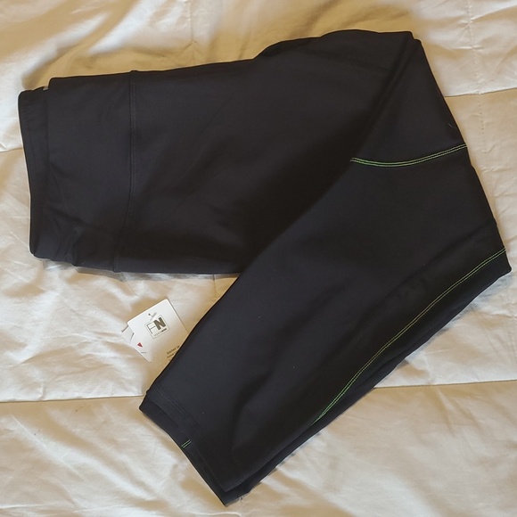 Nova Sport Womens black stitched up active Leggings in sculpt tech size M NWT - Picture 10 of 14
